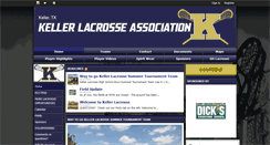 Desktop Screenshot of kellerlacrosse.com